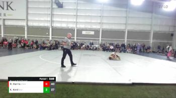 85 lbs Round 3 (4 Team) - Keith Kent, Davis vs Reid Harris, Stansbury