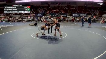 D 1 215 lbs Cons. Round 3 - Dylan Mesloh, Parkway vs Joeshane Wiltz, East Ascension