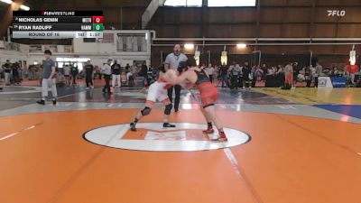 152 lbs Round Of 16 - Nicholas Genin, Metrowest United vs Ryan Radliff, Hammer Wrestling