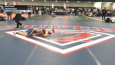 106 lbs Round Of 128 - Derek Wade, AZ vs Santino Edgar, NJ