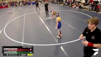 74 lbs Champ. Round 2 - Connor Bischof, MN Elite Wrestling Club vs Carter Kohner, Hastings Wrestling Club