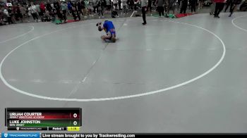 106 lbs Champ. Round 2 - Luke Johnston, New Jersey vs Urijah Courter, Sebolt Wrestling Academy