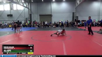 88 lbs Round 2 (4 Team) - Devin Ehler, Warhawks Black vs Bo Gibbs, Team Ohio