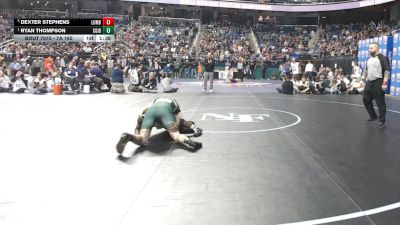 7A 165 lbs Semifinal - Ryan Thompson, Cardinal Gibbons vs Dexter Stephens, Lumberton