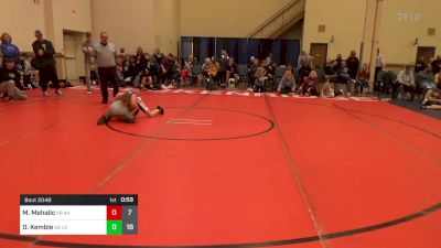 80 lbs Rr Rnd 5 - Maddox Mehalic, All American K-8 vs Damien Kemble, Louisville WC K-8