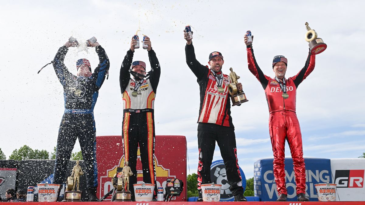 Shawn Langdon Wins 1,000th Top Fuel Race In NHRA History At zMAX Dragway