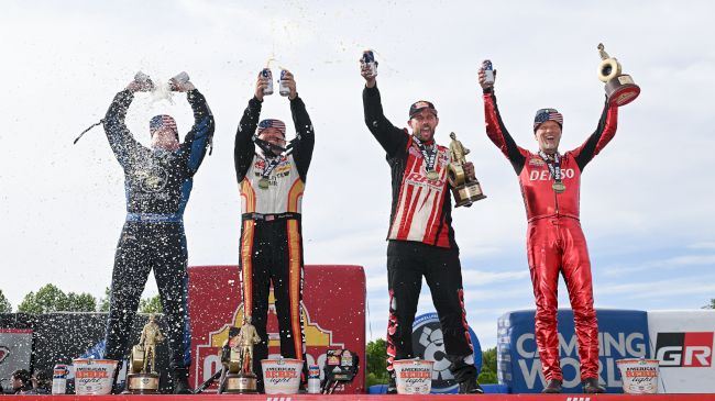 Shawn Langdon Wins 1,000th Top Fuel Race In NHRA History At