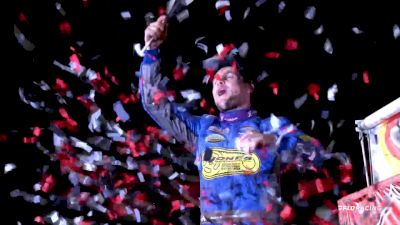 Ricky Thornton Jr. Reacts After Scoring Second Lucas Oil Late Model Win Of The Weekend At Port Royal