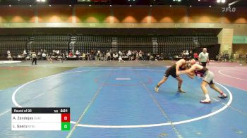 149 lbs Round Of 32 - Alexis Zendejas, Clackamas-UNATT vs Lawrence Saenz, San Francisco