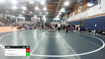144 lbs 3rd Place - Landan Gray, Saint John's vs Dan Greaney, Leominster