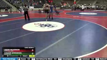 6 lbs Cons. Round 2 - Jadon Wilkerson, Springdale High vs Connor Simmermon, Rogers High