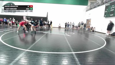 170 lbs Round 2 - Lucy Bircher, Kansas City Wrestling Club vs Bailee Wardlow, Oak Park