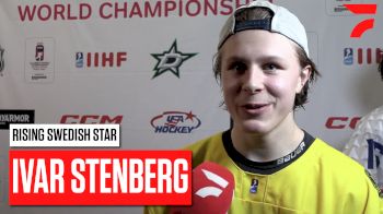 Top 2026 NHL Draft Prospect Ivar Stenberg Talks About Sweden's Golden Hopes, Playing With Frondell, Learning From Brother Otto