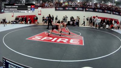 61 kg Cons. Round 4 - Elijah Cortez, Gilroy High School Wrestling vs Seth Mendoza, Tiger Style Wrestling Club