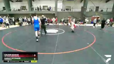 182 lbs Champ. Round 1 - Colton Schaad, Del Norte Wrestling Inc. vs Darius McCraigie, Washington