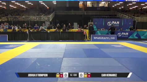 Cain Hernandez vs Joshua B Thompson 2025 Pan Jiu Jitsu IBJJF Championship