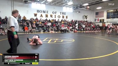 190 lbs Quarterfinal - Patrick Boyle, Riceville vs Caleb Hogan, Wapsie Valley