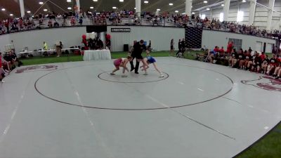 110 lbs Julia Horger, Pennsylvania Blue vs Charley Jones, Ohio Gray