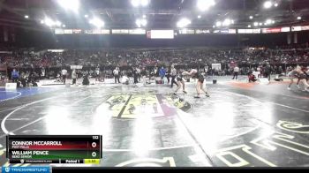 132 lbs Champ. Round 1 - Connor McCarroll, Post Falls vs William Pence, Bend Senior
