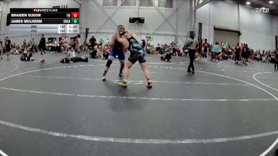 285 lbs Round 2 (4 Team) - James Mulherm, Savage WA Black vs Braiden Sudor, Freakztyle Wrestling
