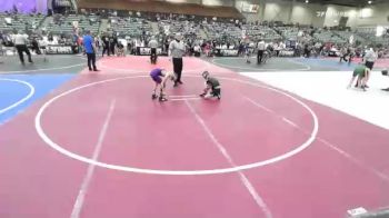 72 lbs Rr Rnd 1 - Clark Fox, Sierra Sabers vs Logan Robbins, Spanish Springs WC