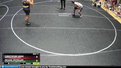 220 lbs Round 1 - Michael McCollum, Palmetto State Wrestling Acade vs Christopher Grigg, Stratford Knights Youth