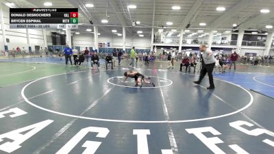 52 lbs Round Of 32 - Donald Desrochers, Killingly vs Brycen Espinal, Methuen