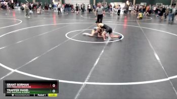 132 lbs Champ. Round 1 - Grant Gorman, WWC Predator Wrestling vs Trapper Masid, MWC Wrestling Academy