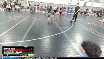 64-64 lbs Round 2 - Zanyah Keys, Team Aggression WC vs Jayce Jaxon Morales, SelahFlo Vikings Wrestling