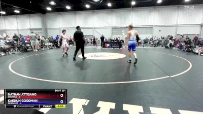 132 lbs Placement Matches (16 Team) - Nathan Attisano, Ohio Red vs Kaedun Goodman, Nebraska