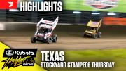 Highlights | 2025 Kubota High Limit Racing Thursday at Texas Motor Speedway