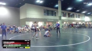 132 lbs Placement Matches (16 Team) - Steven Harris, Brawlers Elite vs Jesus Aquino-Morales, Indiana Smackdown Gold