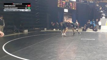 184 lbs 7th Place - Jaden Bullock, Virginia Tech vs Caleb Uhlenhopp, Utah Valley