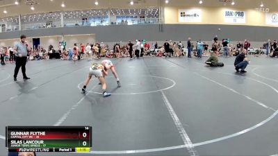 84 lbs Round 3 (6 Team) - Gunnar Flythe, Capital City WC vs Silas Lancour, Junior Terps Xpress