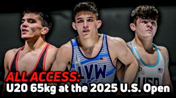 Follow the MADNESS of the U20 65kg bracket at the 2025 U.S. Open Wrestling Championships