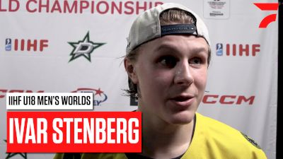 Ivar Stenberg Talks About Helping Lead Sweden To The Gold Medal Game With A Win Over Team USA At U18 Worlds