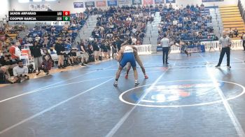 157 lbs Quarterfinals (8 Team) - Cooper Garcia, Jesuit vs Jaxon Arfaras, Lake Gibson