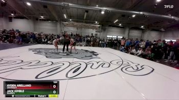 120 lbs Cons. Round 1 - Ayden Arellano, University vs Jack Kimble, Doherty