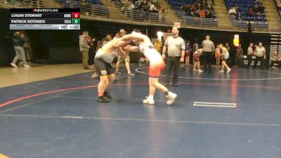 160 lbs Round Of 16 - Logan Stewart, Armstrong vs Patrick Rotondo, Colonial