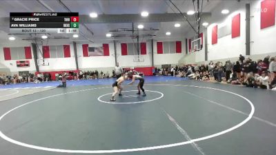 120 lbs Champ. Round 1 - Ava Williams, Bishop Kelly vs Gracie Price, Thunder Ridge