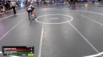 132 lbs Round 1 - Jakeniss Meux, Klein vs Myles Sanchez, Creighton Prep