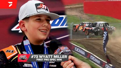 Wyatt Miller Charges To First Off-Road Victory