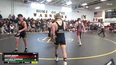 150 lbs Semifinal - Shane Hanford, West Marshall vs Jasper Jones, West Fork, Sheffield