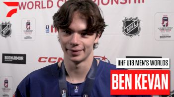 Ben Kevan Talks About Scoring USA's Bronze-Medal Winning Goal In Overtime At U18 World Championship
