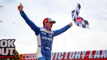 Landen Lewis Reacts After Taking CARS Tour Late Model Stock Victory At Ace Speedway