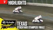 Highlights | 2025 Kubota High Limit Racing Saturday at Texas Motor Speedway