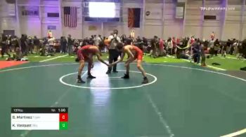 137 lbs Consolation - Gino Martinez, Team So-Cal vs Kai Vasquez, Driller WC