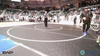 37 lbs Rr Rnd 3 - Kannon Engelhardt, Mojo Grappling Academy vs Colt Manuel, Blackwell Wrestling Club