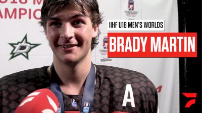 Brady Martin Reacts To Scoring Two Goals While Helping Canada Win Back-To-Back Gold Medals At U18 Worlds