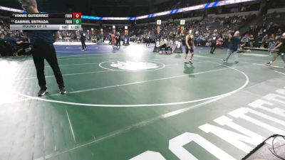 138 lbs Round Of 16 - Vinnie Gutierrez, Fountain Valley (SS) vs Gabriel Estrada, Frontier (CS)